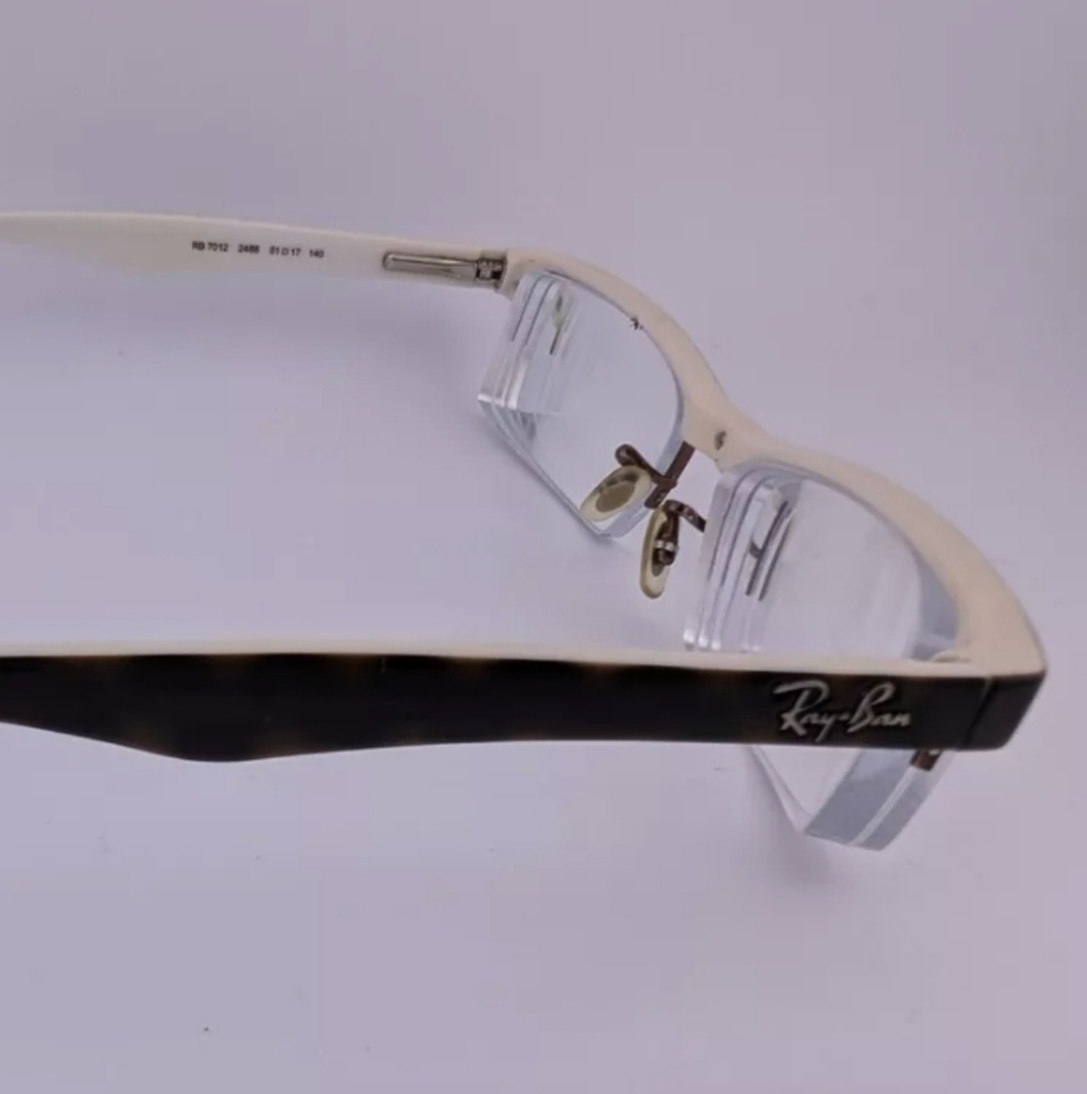 Ray-Ban Tortiose RB 7012 2488, 51-17-140 Eyeglasses with Case - Picture 5 of 7